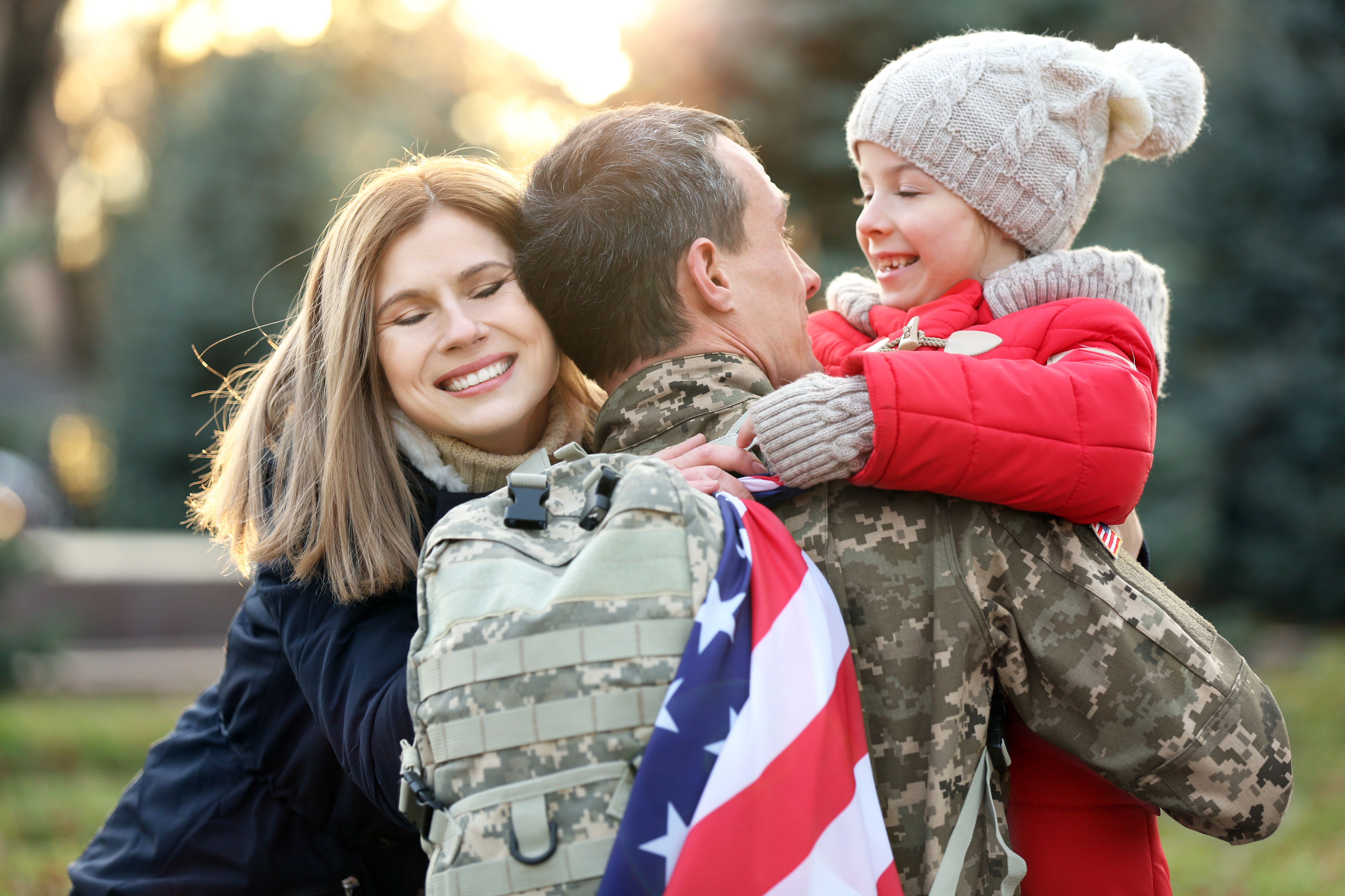 Veteran family, home